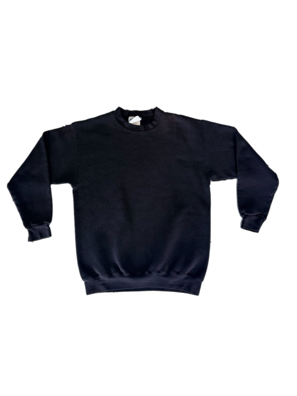 Vintage 80s/90’s Britannia Levi Strauss Black Raglan Crewneck Sweatshirt